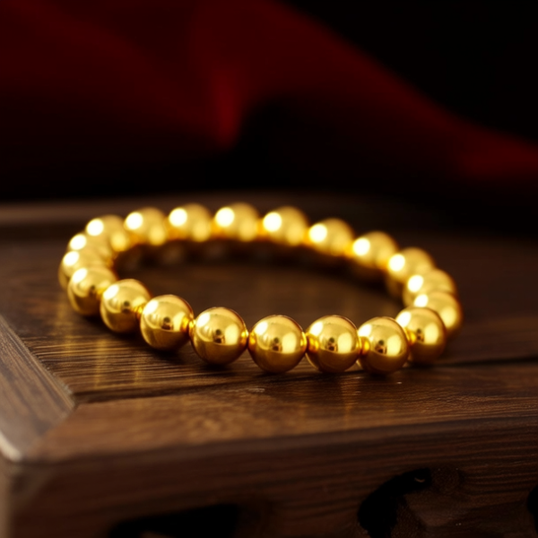黄金贝手串图片
