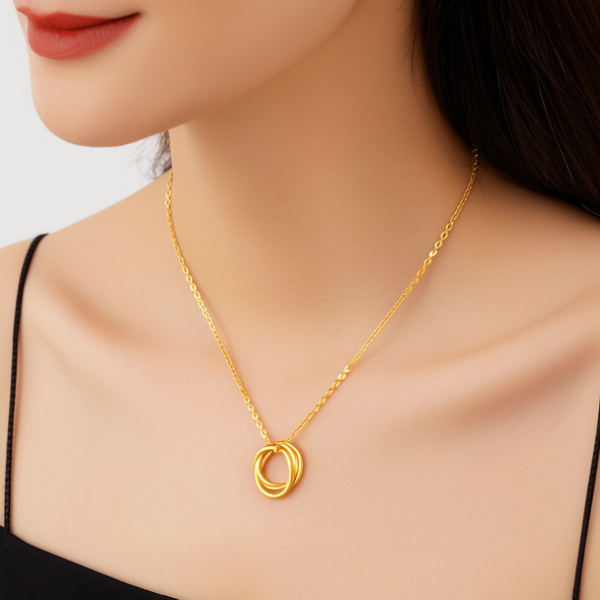 黄金项链款式图