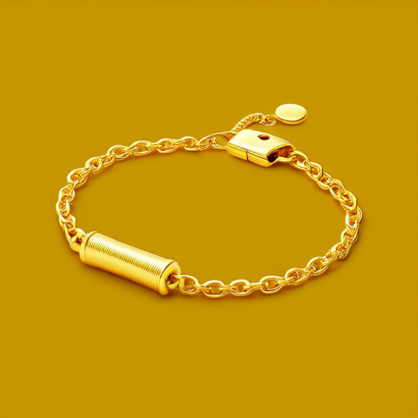 黄金手链图片真实