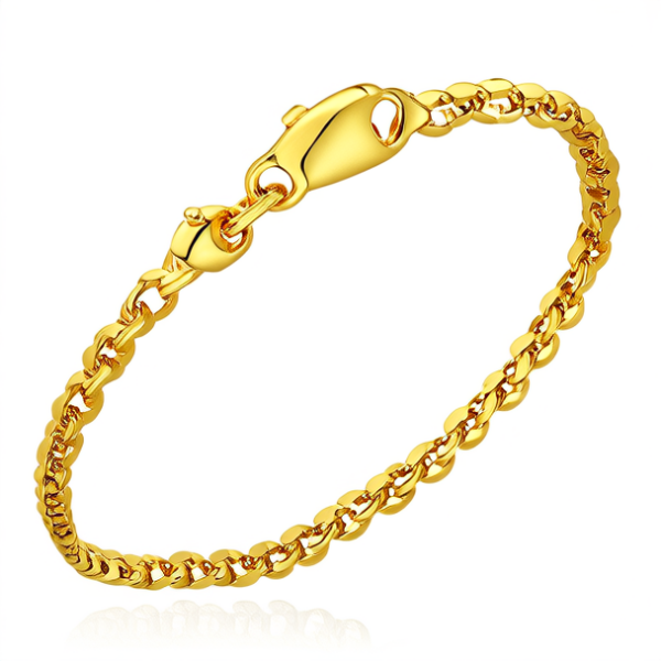 10克金手链图片