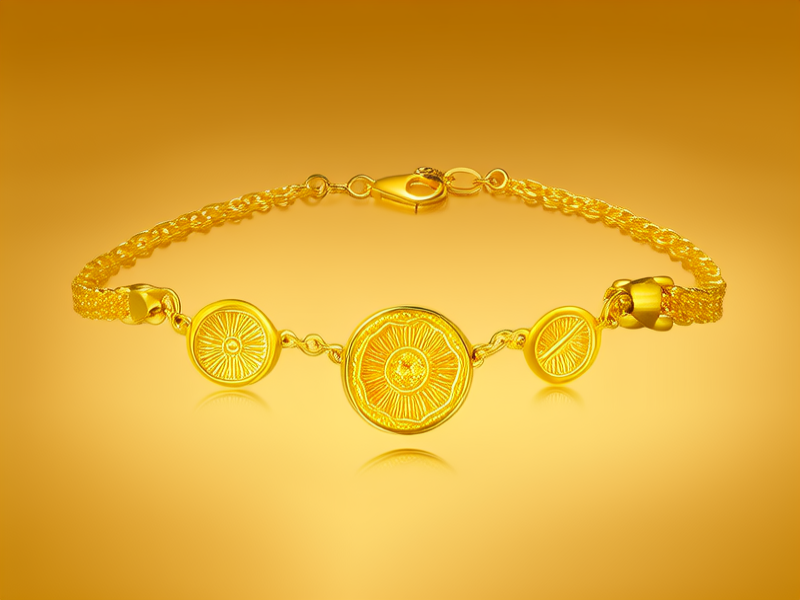 黄金首饰图片项链