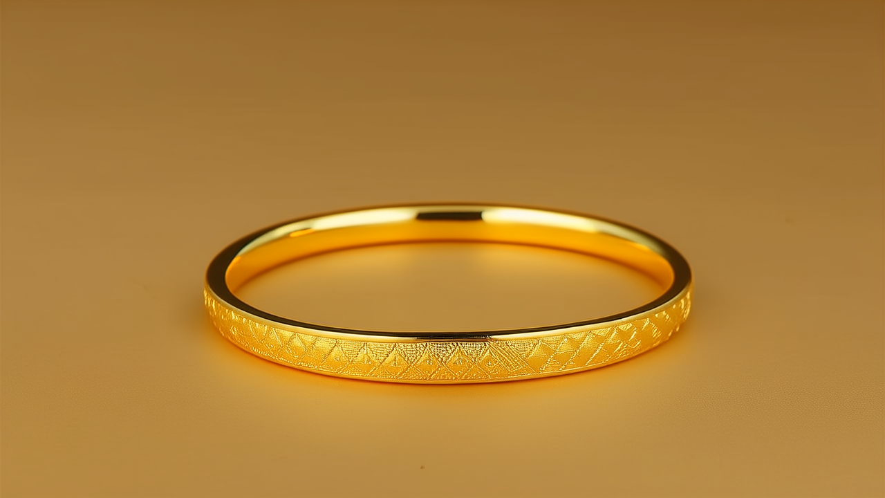 金手镯50克图片