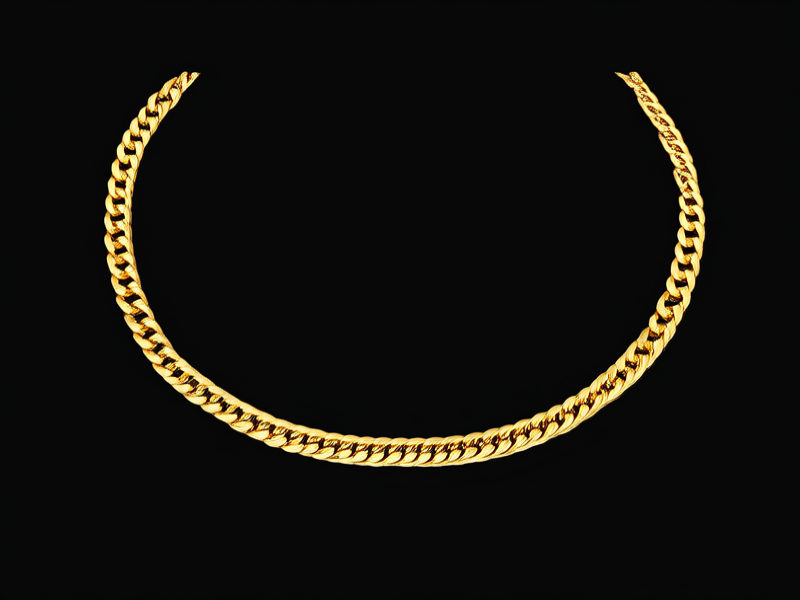 10克黄金项链图片