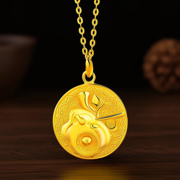 各种黄金吊坠图片大全