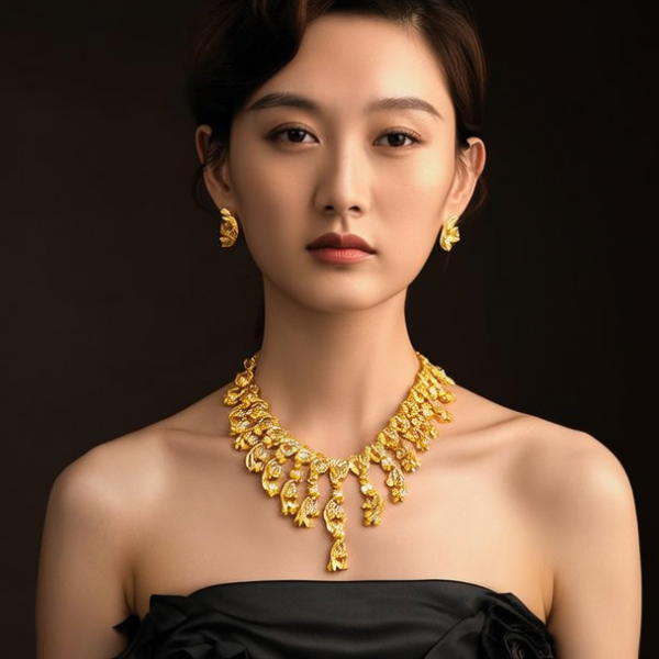 百泰黄金项链女款图片