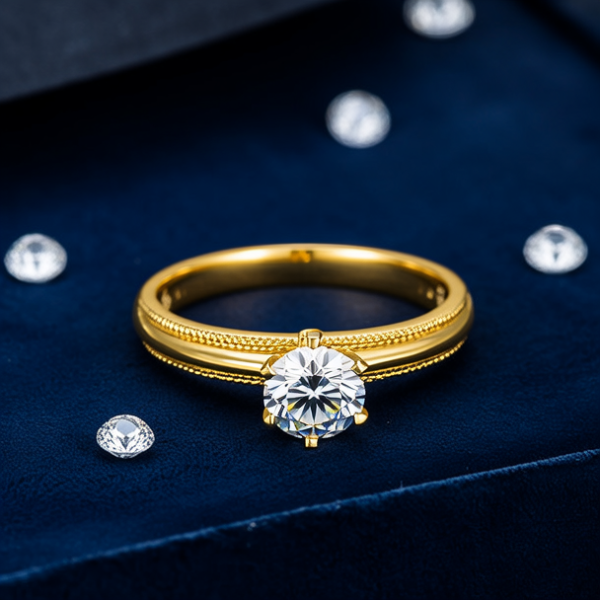 黄金金戒指图片及价格